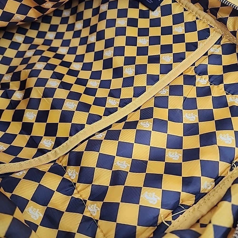 Universal Studios The Wizarding World Of Harry Potter Hufflepuff Backpack Yellow - Picture 9 of 12